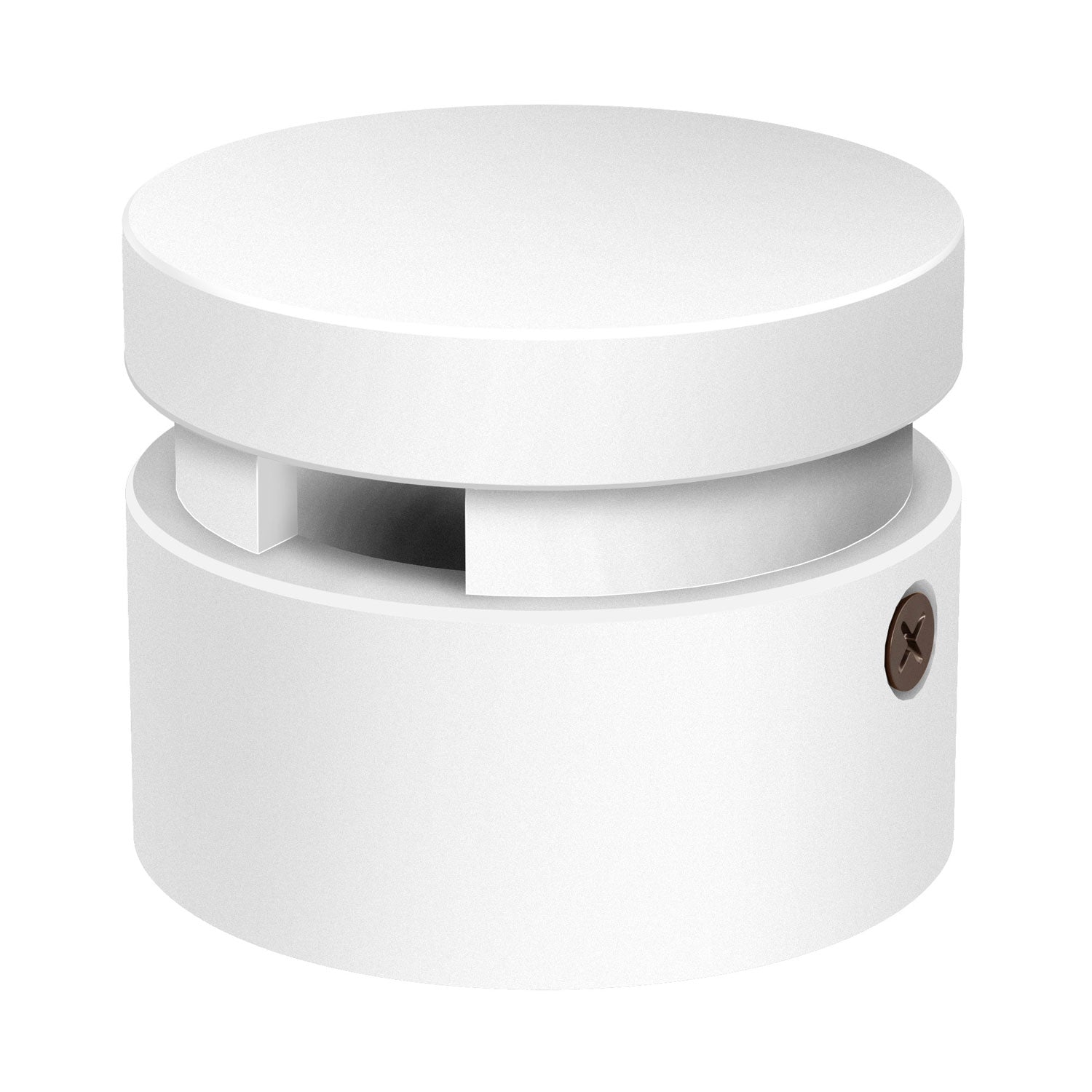 Terminale in legno per cavo per catenaria e sistema Filé. Made in Italy - Bianco