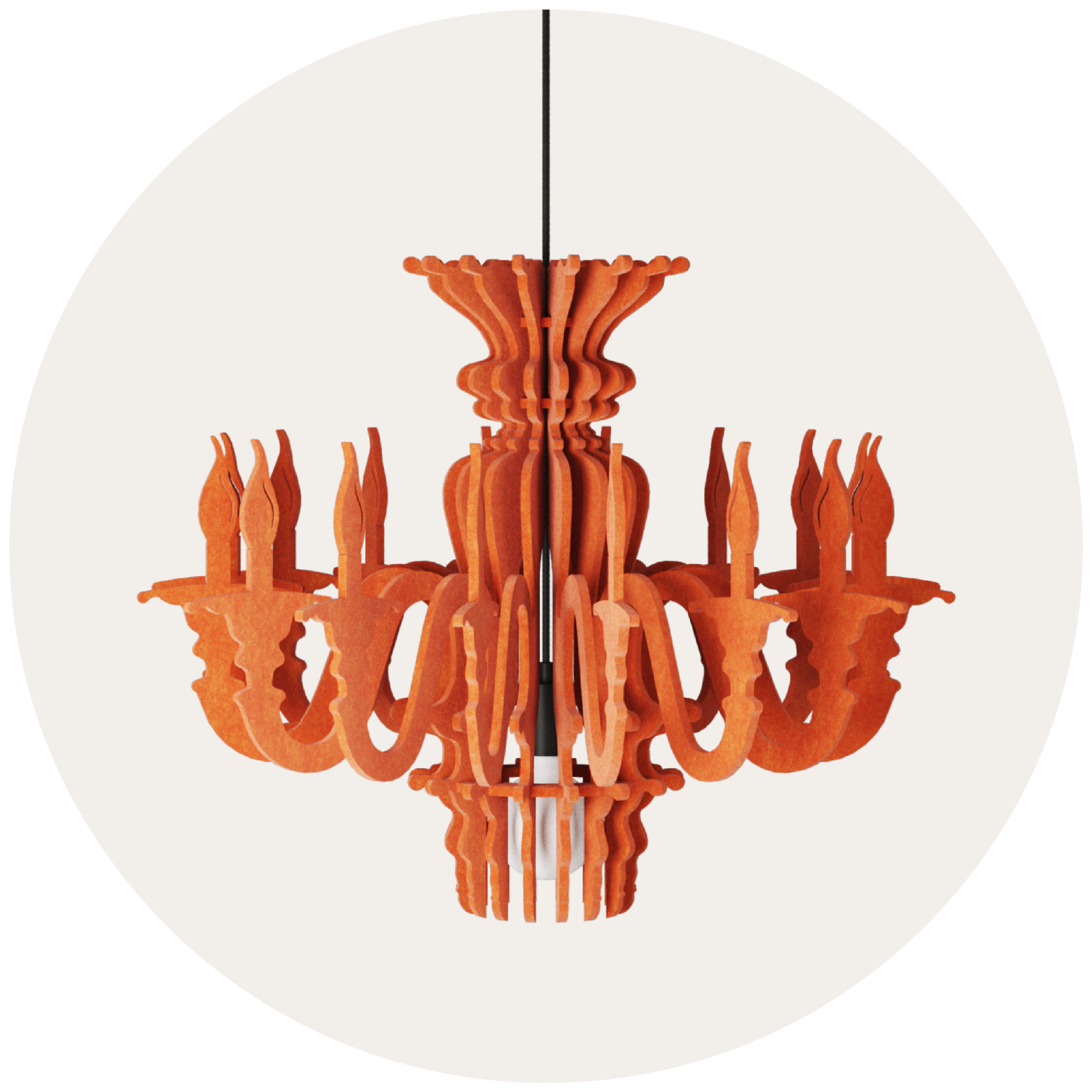 Abajures fonoabsorventes