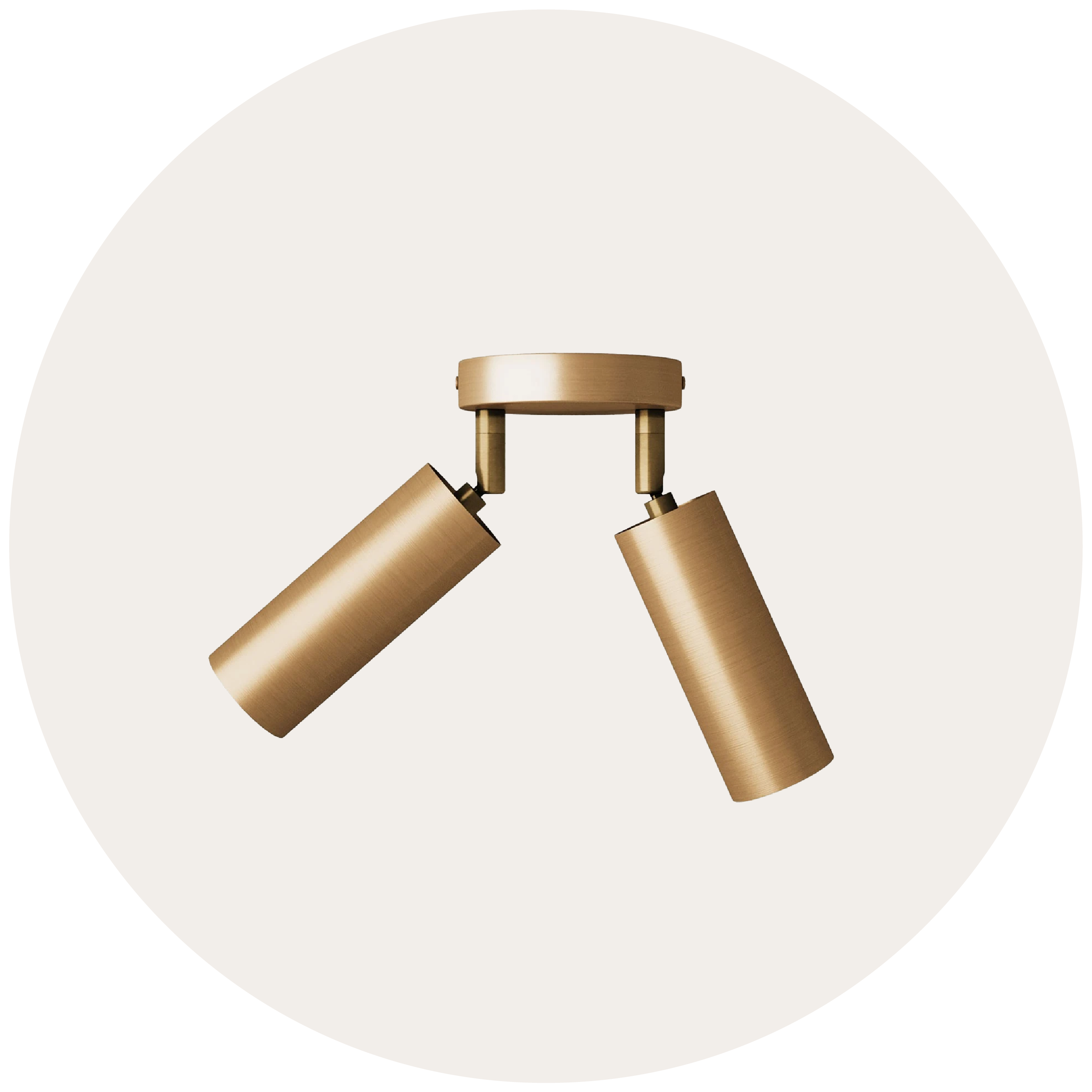 Candeeiros com focos