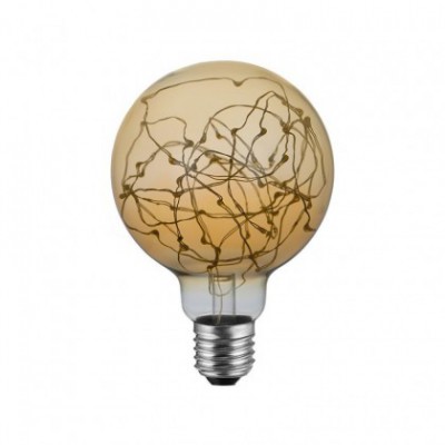 Lâmpada LED Globe G95 - A thousand Lights Gold 2W E27 2000K