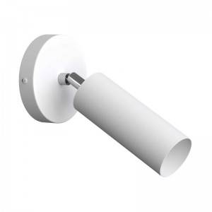 Fermaluce Monochrome projetor ajustável, candeeiro de parede em metal com Tub-E14