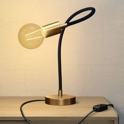 Flex candeeiro de mesa flexível que fornece luz difusa
