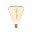 Lâmpada LED Dourada H06 Cone 140 8,5W E27 Regulável 2200K