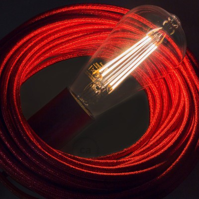 Lâmpada Transparente LED - Edison ST64 Filamento Longo - 7.5W E27 Decorative Vintage Dimável 2200K