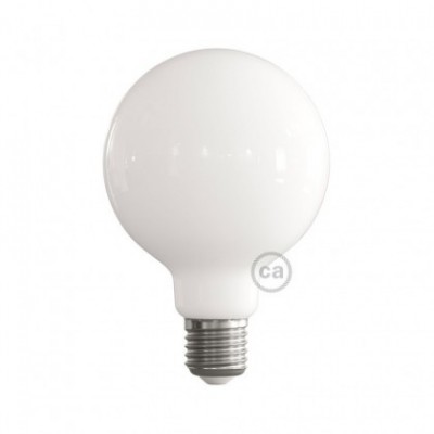 Lâmpada Opalina LED - Globo G95 - 7.5W E27 Dimável 2700K