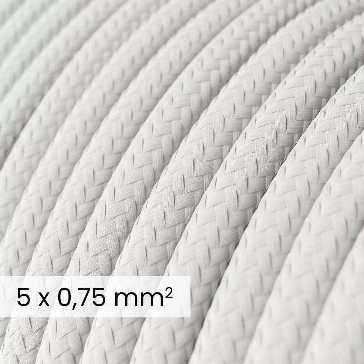 Cavi 5x0,75 in tessuto - Creative Cables