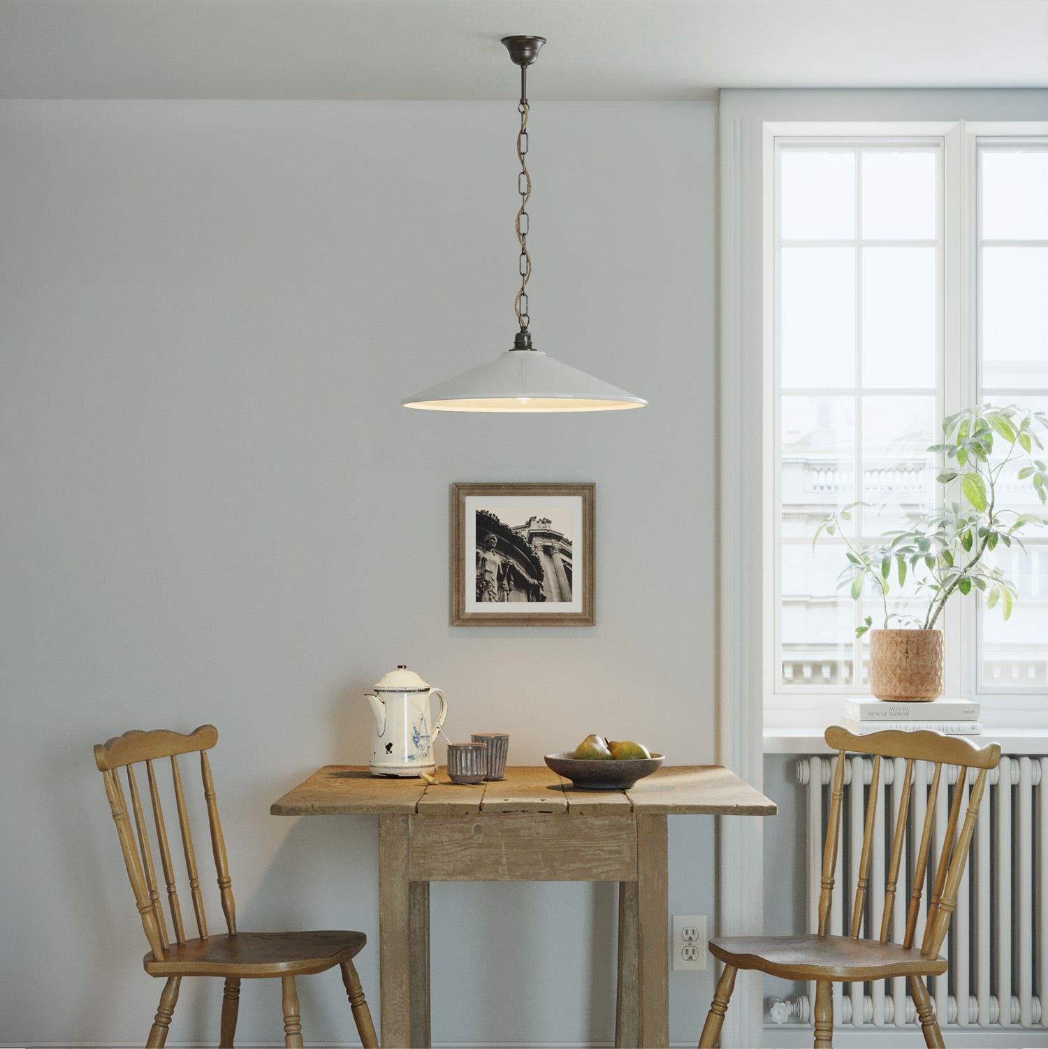 Corrente Genovesa em ferro para lustres e suspensões - Comprimento 50 cm