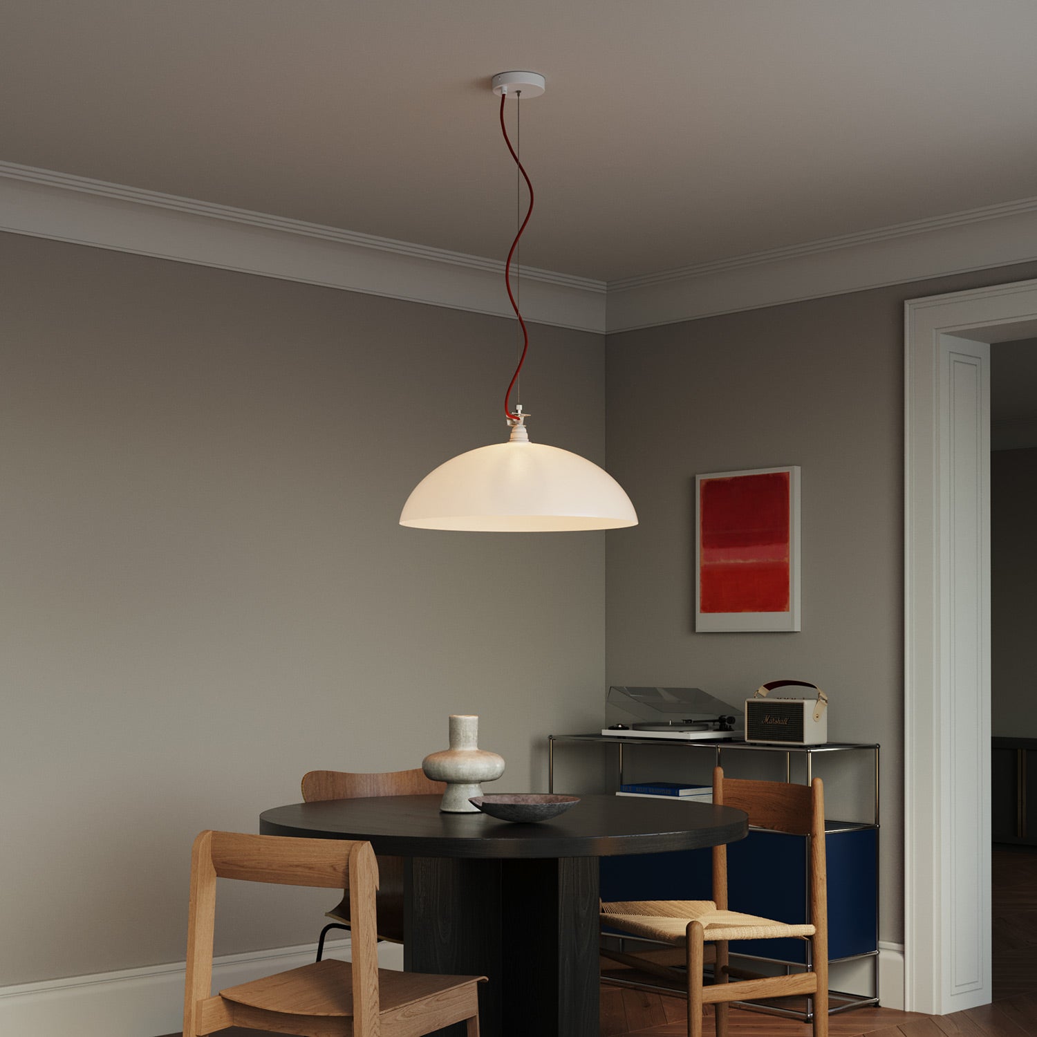 Balanceador em metal com regulagem milimétrica para cabos de aço e Abajures - Passo M10x1