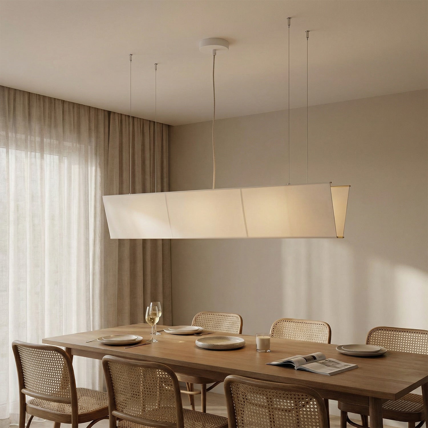 Bloco de cabos em metal para suspensões com Cabo em aço - Sistema de ancoragem direta para Abajures