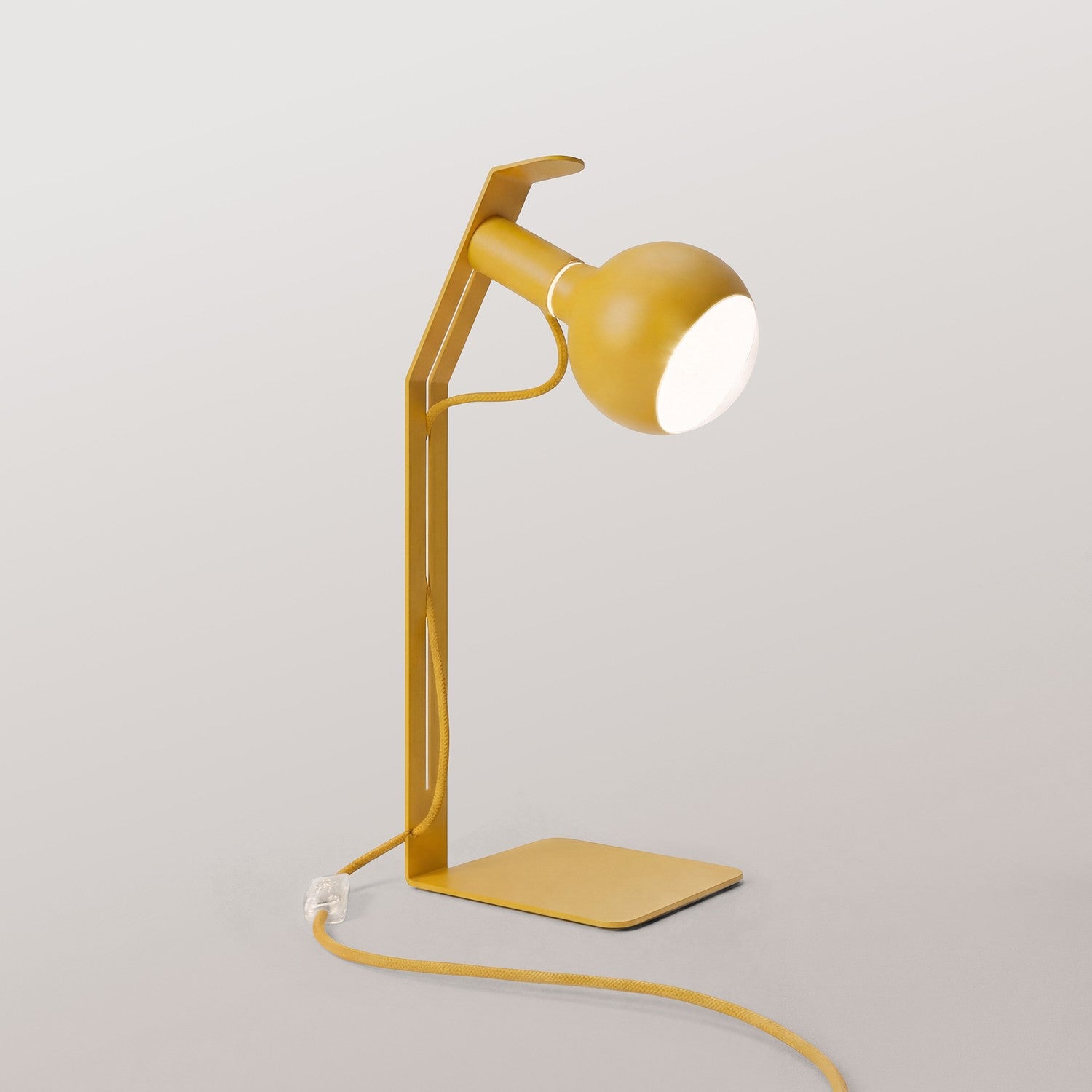 Koso Lucia - Lampada da tavolo con spina UK - Giallo