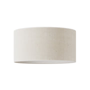 Paralume Cilindro XL in tessuto con attacco E27 - Made in Italy - Juta Chiara