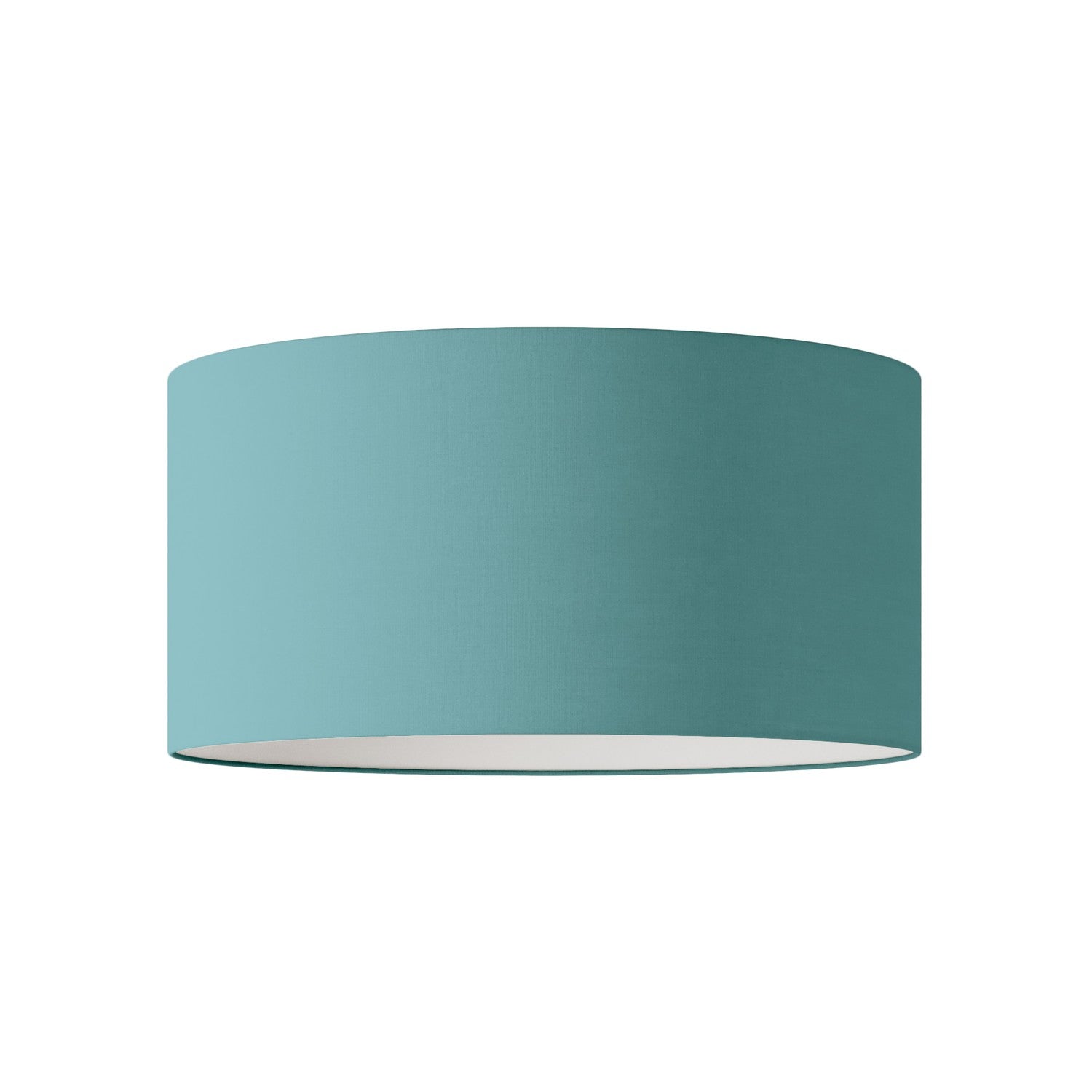 Paralume Cilindro XL in tessuto con attacco E27 - Made in Italy - Teletta Verde Dubbio