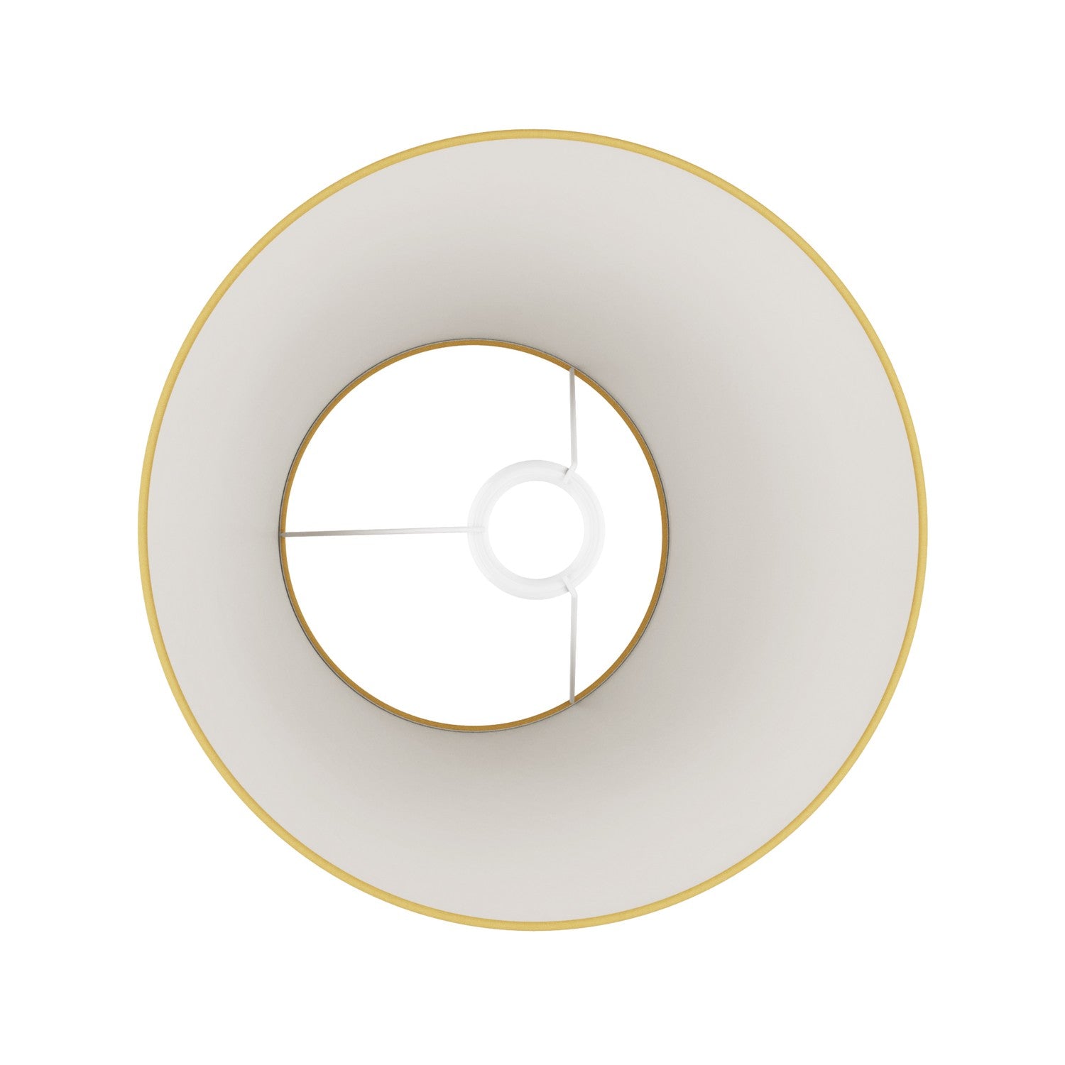 Paralume Impero M in tessuto per lampada da terra con attacco E27 - Made in Italy - Arenal Oro