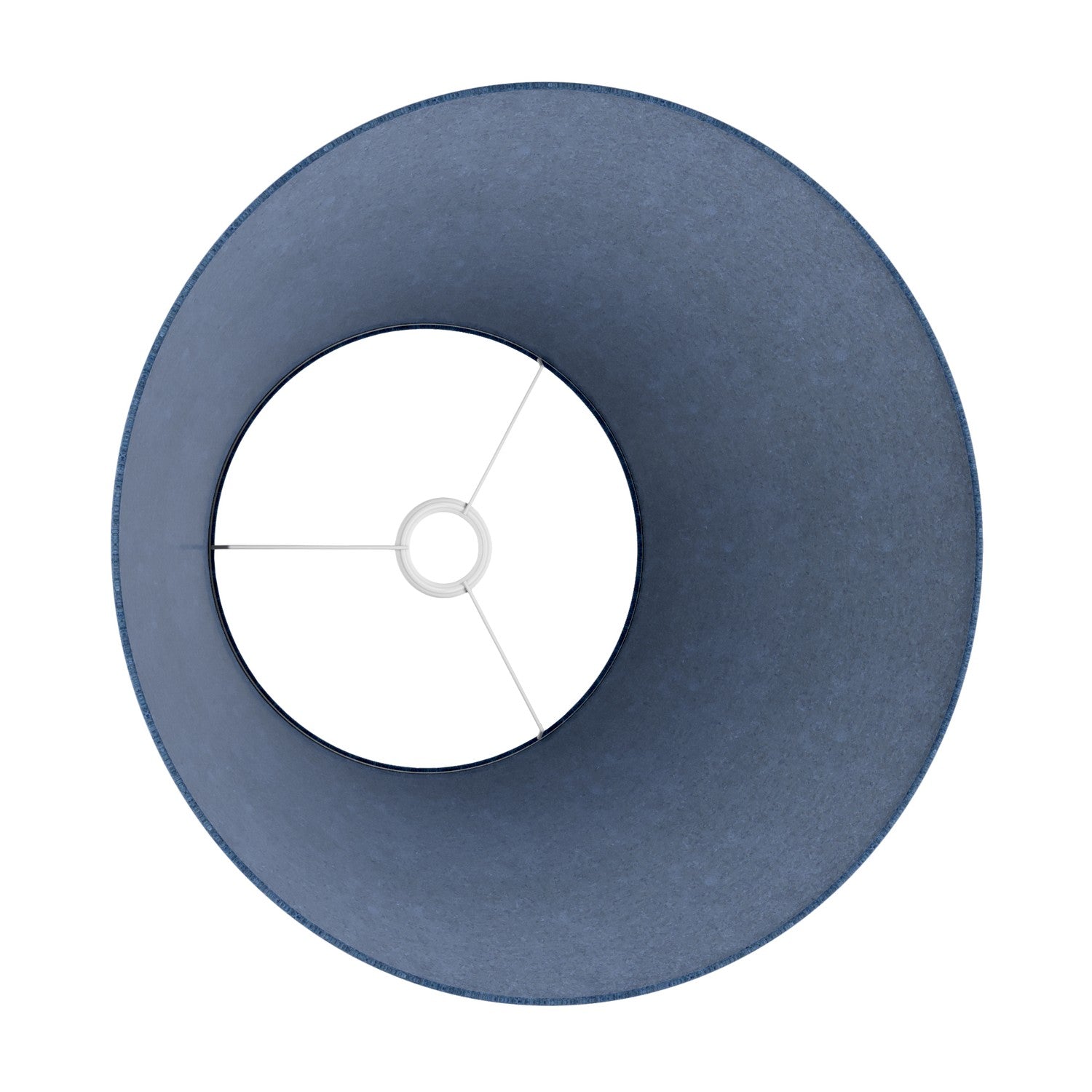 Paralume Impero L per sospensione con attacco E27 - Made in Italy - Lana Blu