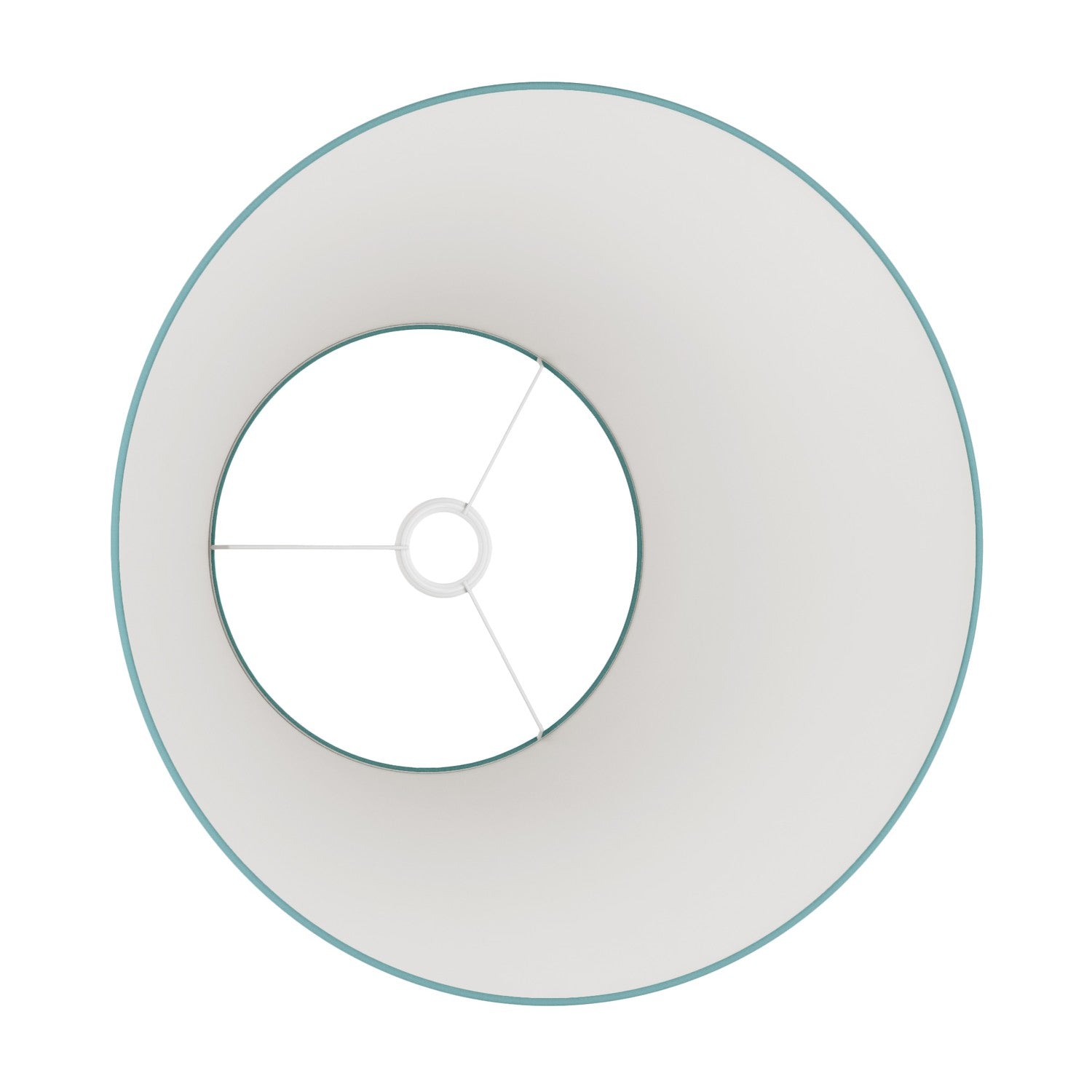 Paralume Impero L per sospensione con attacco E27 - Made in Italy - Teletta Verde Dubbio