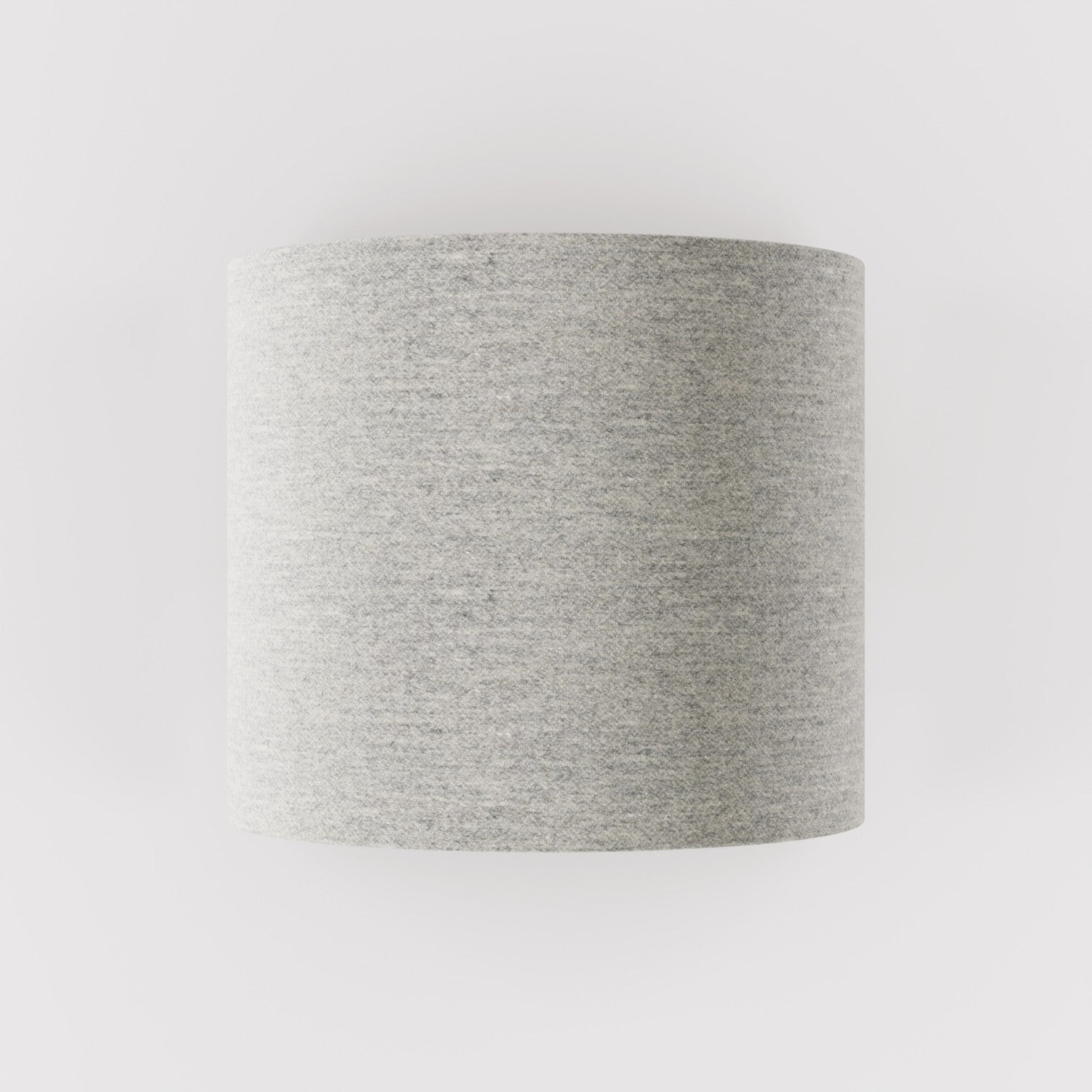 Applique Ventola con paralume in tessuto - Made in Italy - Lana Grigio Chiaro