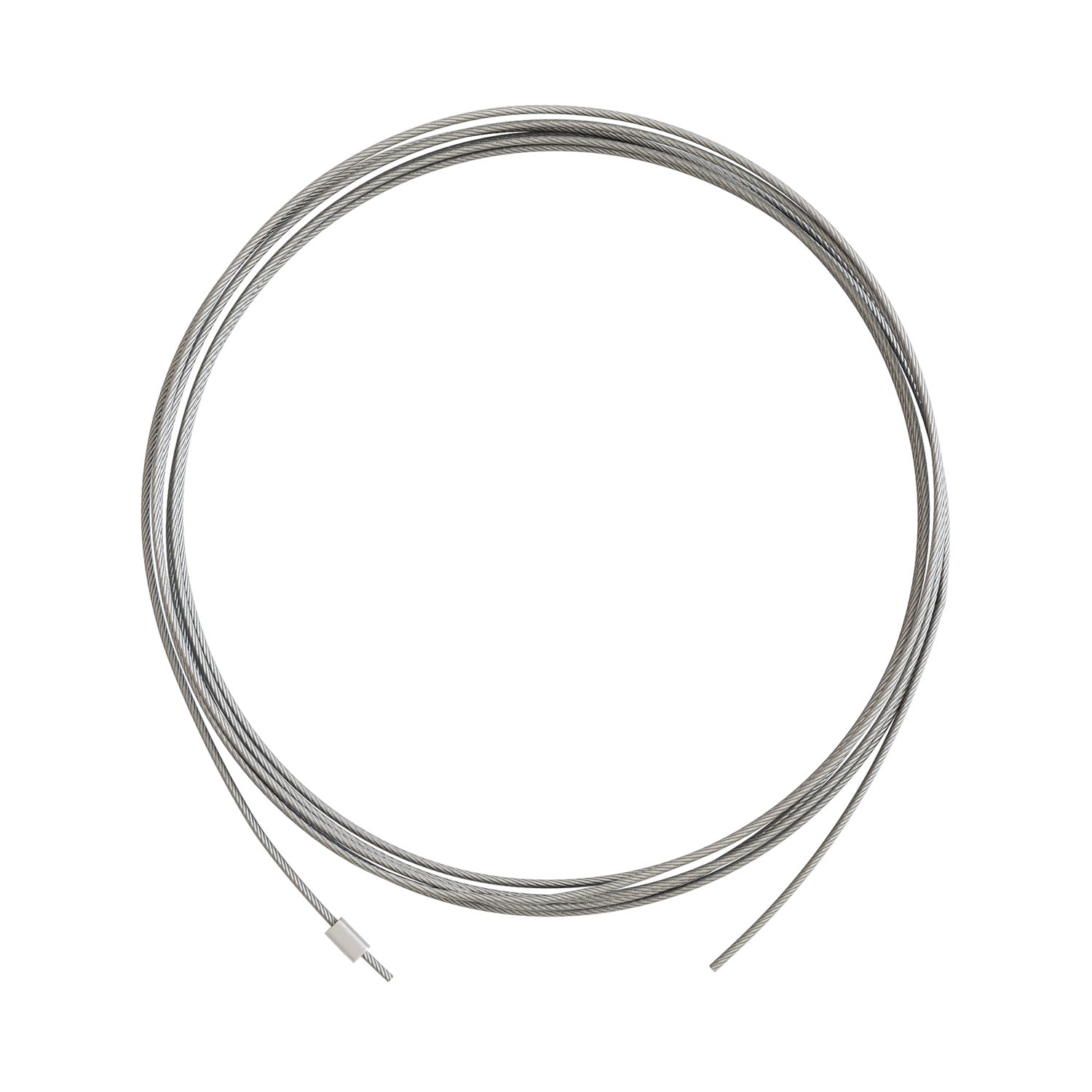 Cabo tirante em aço de 3 metros com esfera de bloqueio para suspensões - Ø 1,5 mm (Carga 25 kg)