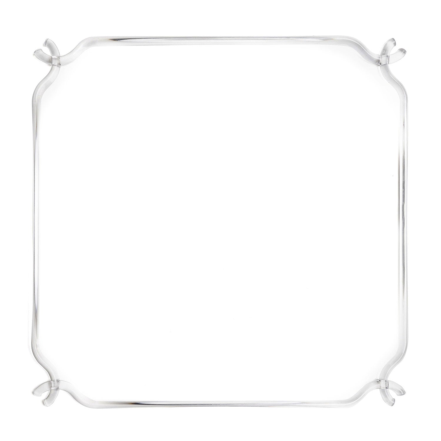 Cage Quadrato - Struttura per lampadari - Trasparente M - L 48 cm