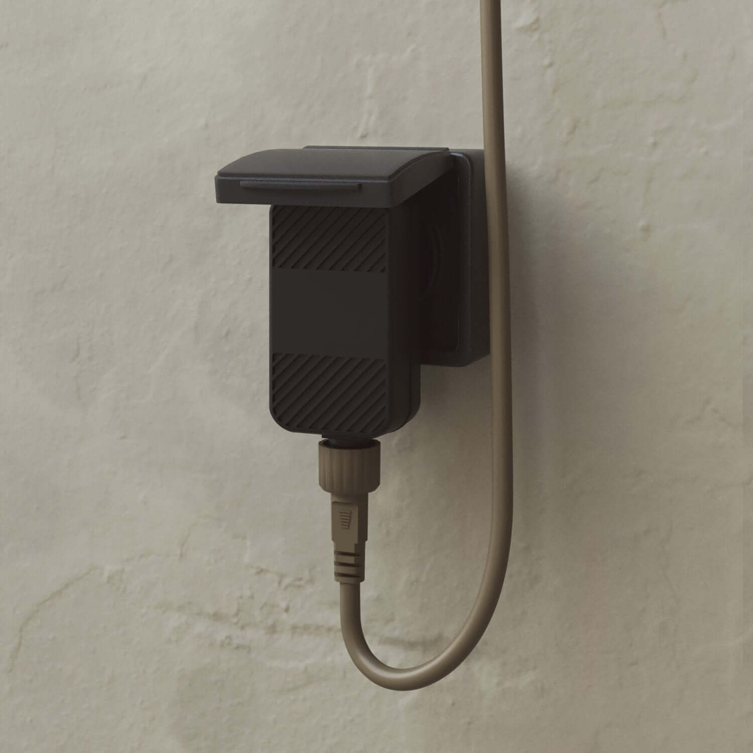 Catena luminosa 6 punti luce da esterno IP67 Verde oliva - Marina6