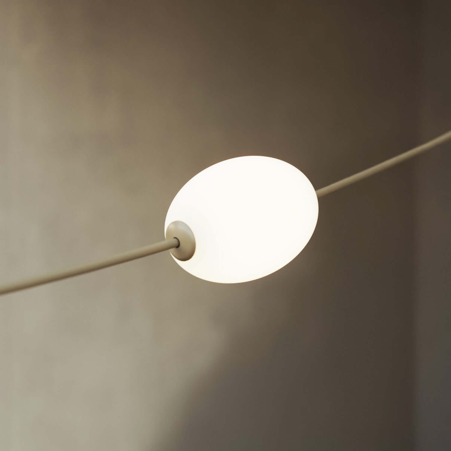 Catena luminosa 6 punti luce da esterno IP67 Verde oliva - Marina6