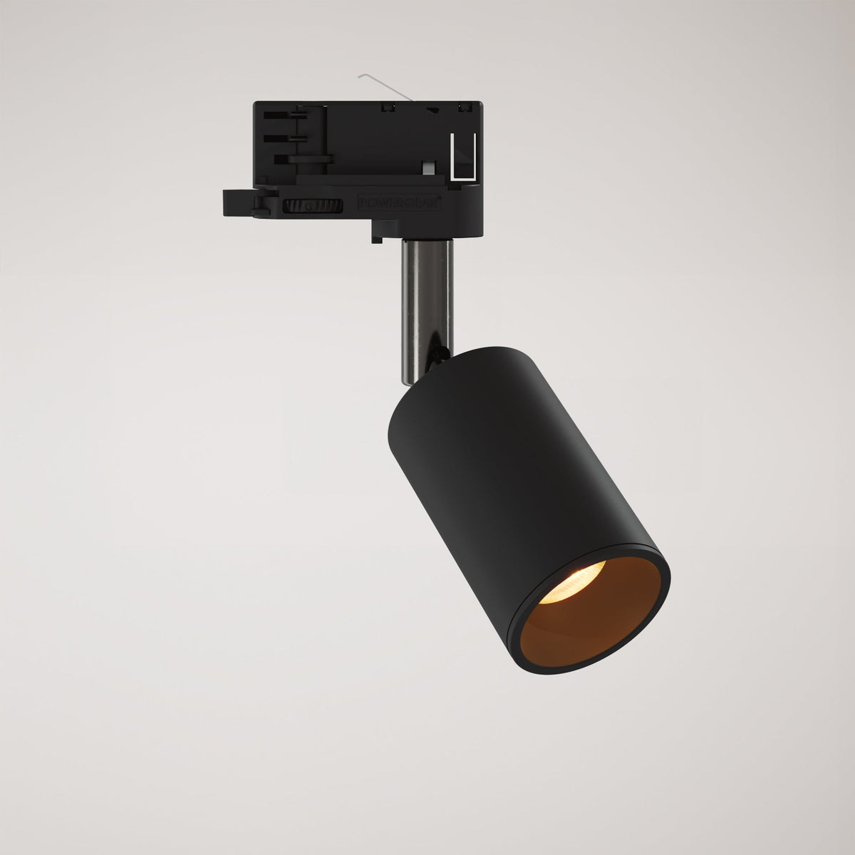 Faretto orientabile Bispot per sistema a binario - Nero Si Powergear
