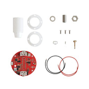 Kit elettronico per lampade a batteria 5V USB-C con portalampada E14 filettato - Bianco