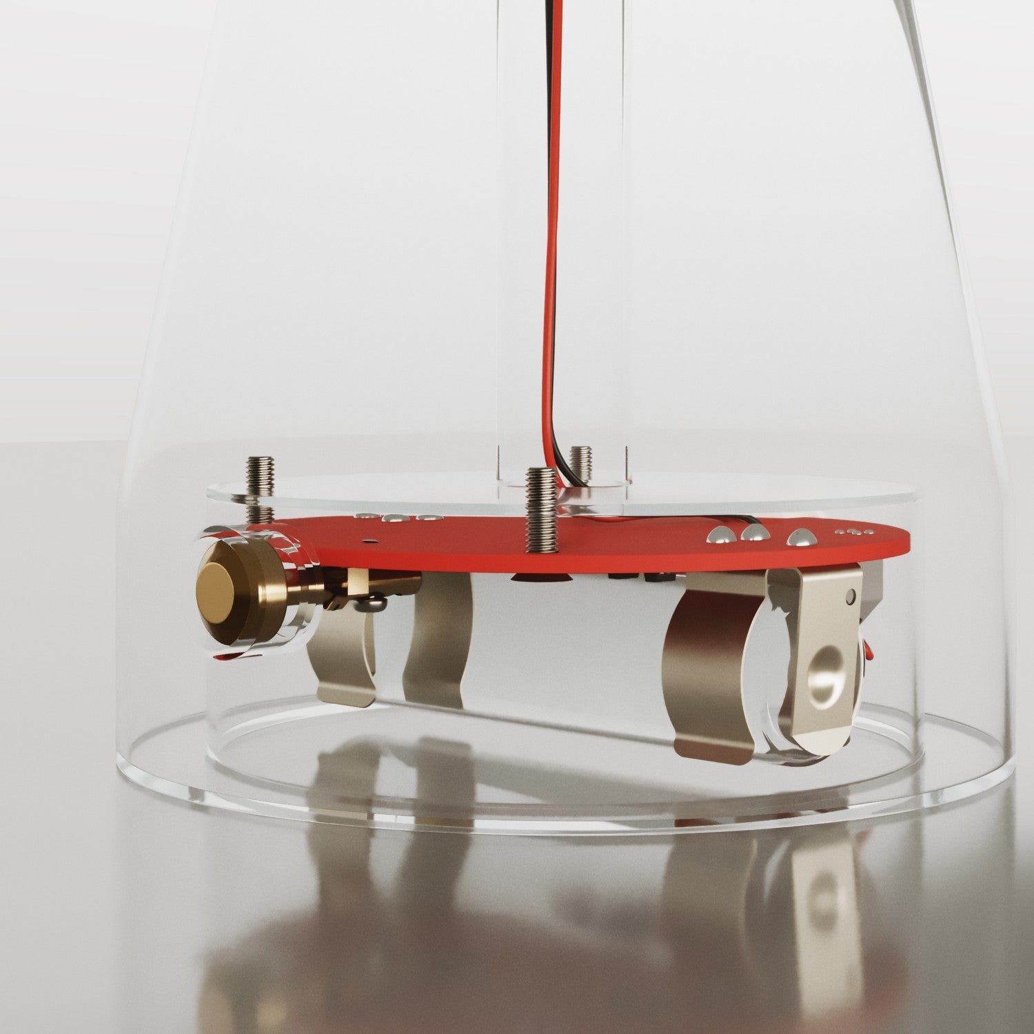 Kit elettronico per lampade a batteria 5V USB-C con portalampada E27 - Titanio satinato