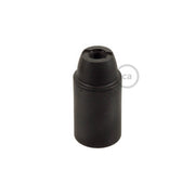 Kit portalampada E14 in termoplastica - Nero