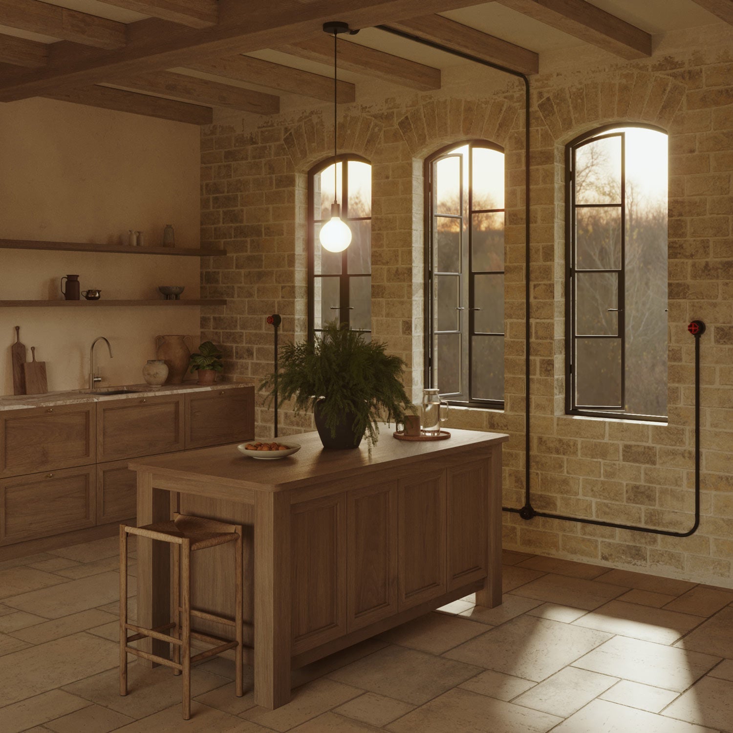 Kit presa bipasso italiana 10/16A da parete e base per Creative-Tubes in porcellana - Nero 2 in linea