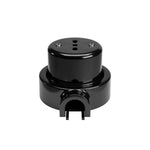 Kit presa bipasso italiana 10/16A da parete e base per Creative-Tubes in porcellana - Nero 1