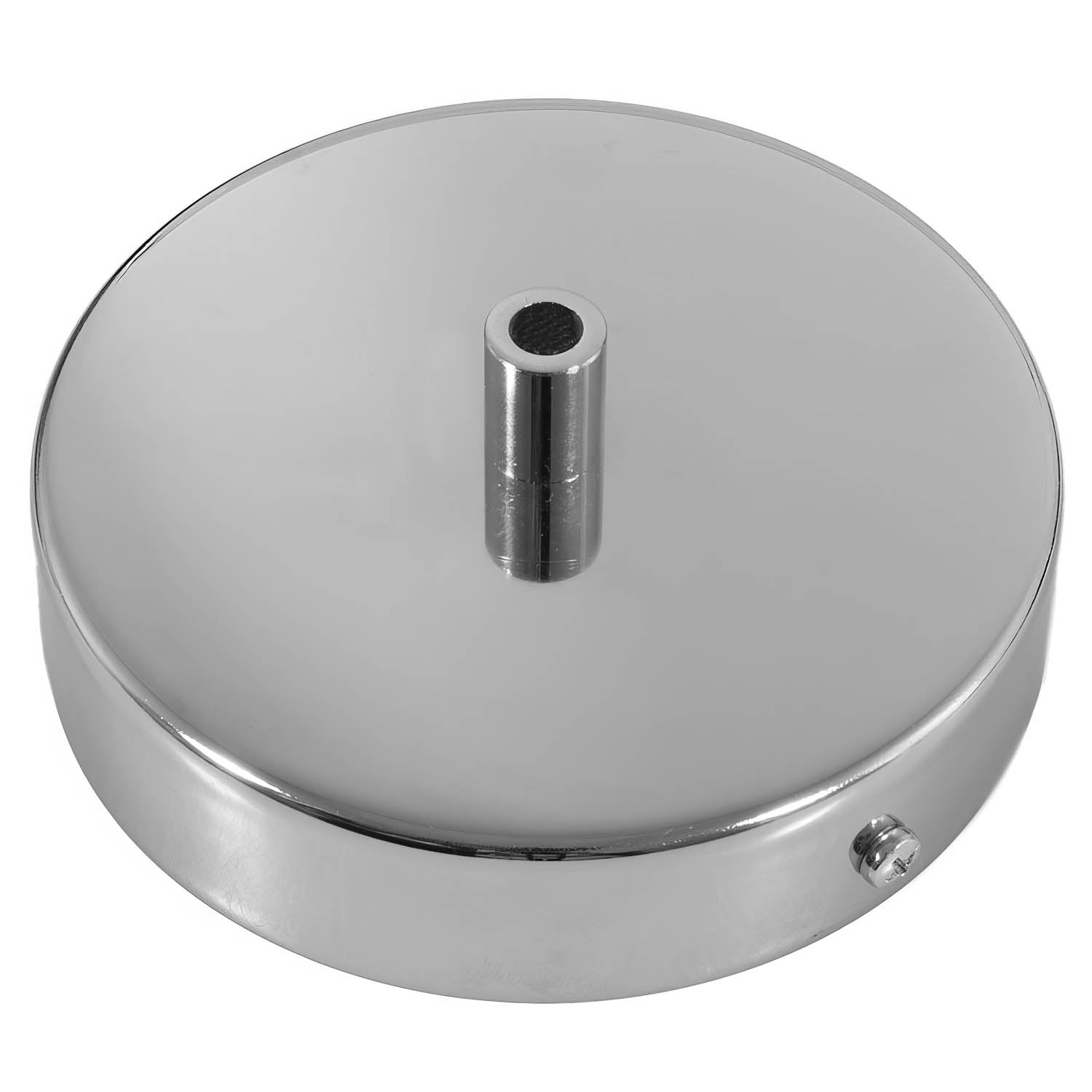 Kit rosone cilindrico in metallo - Cromo Cilindrico