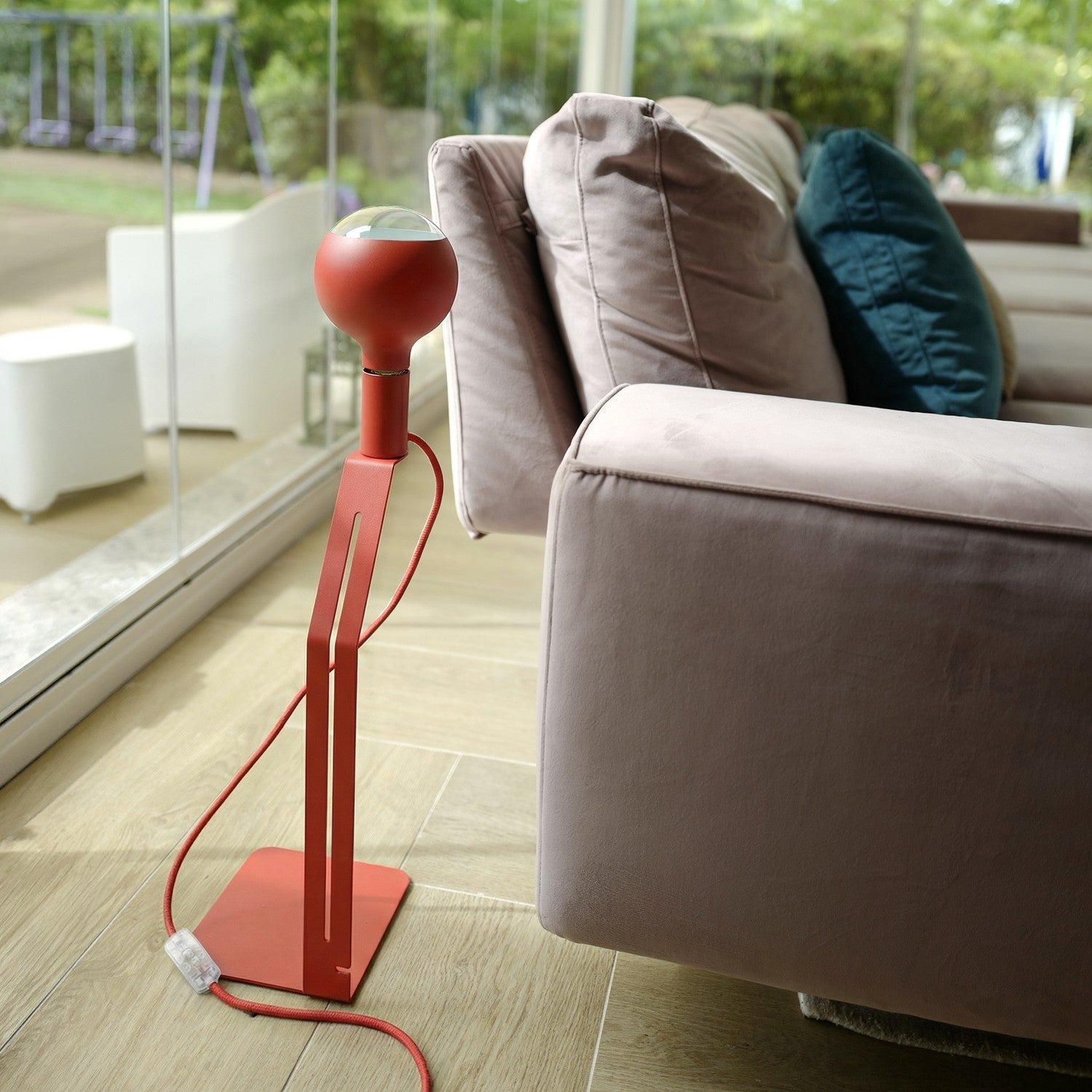 Koso Lucia - Lampada da tavolo - Rosso - Creative Cables