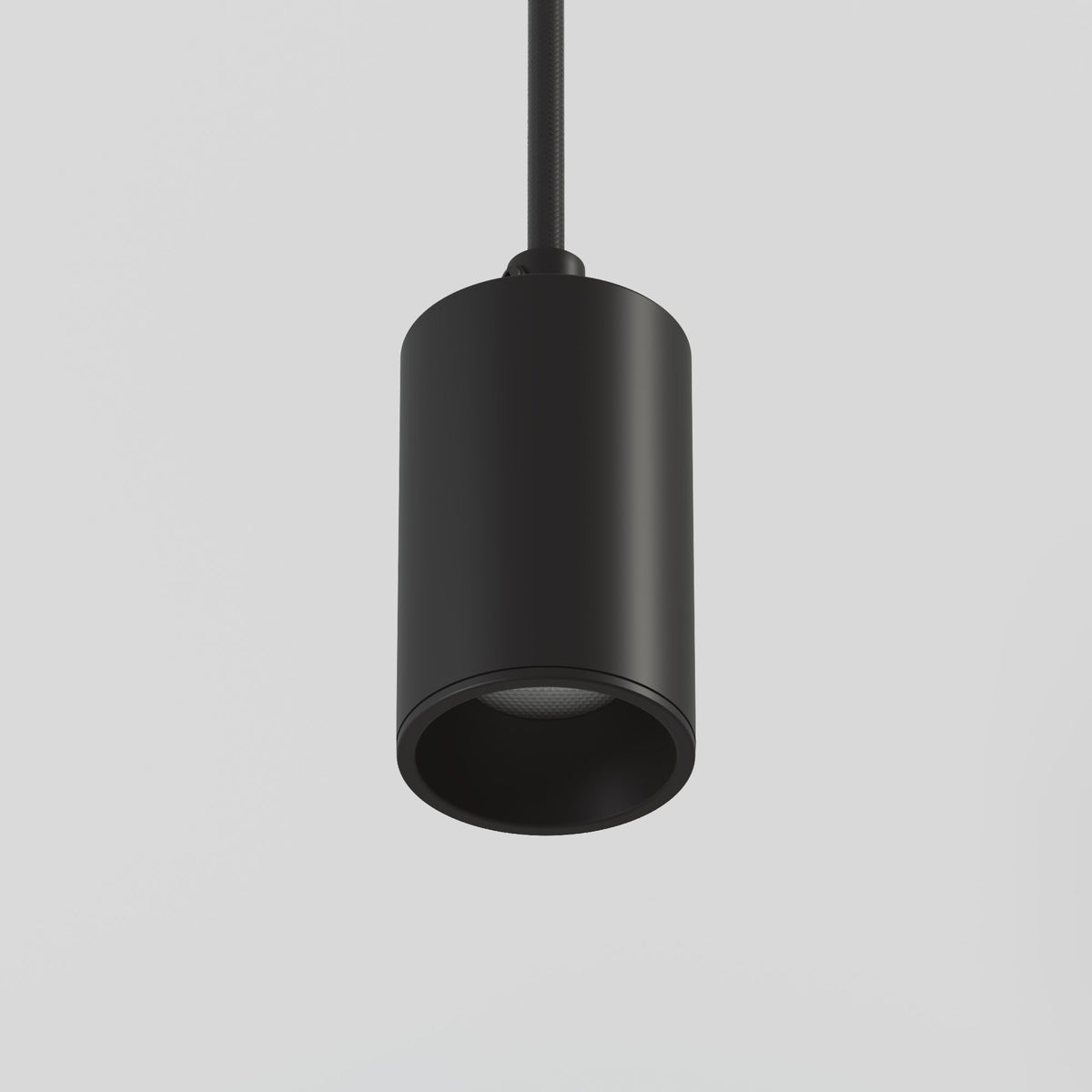 Lampada a sospensione con 4 faretti GU10 Bispot - Nero