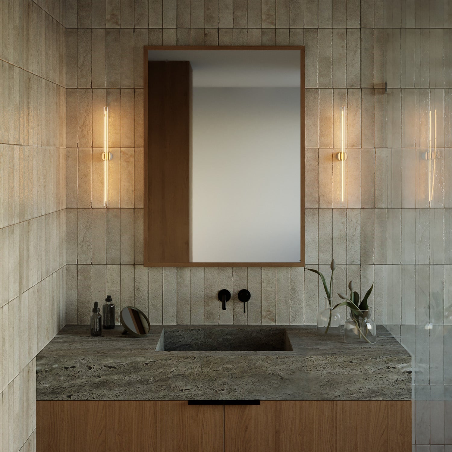 Lampada esse14 da parete o soffitto per lampadina LED S14d - Waterproof IP44 - Bianco