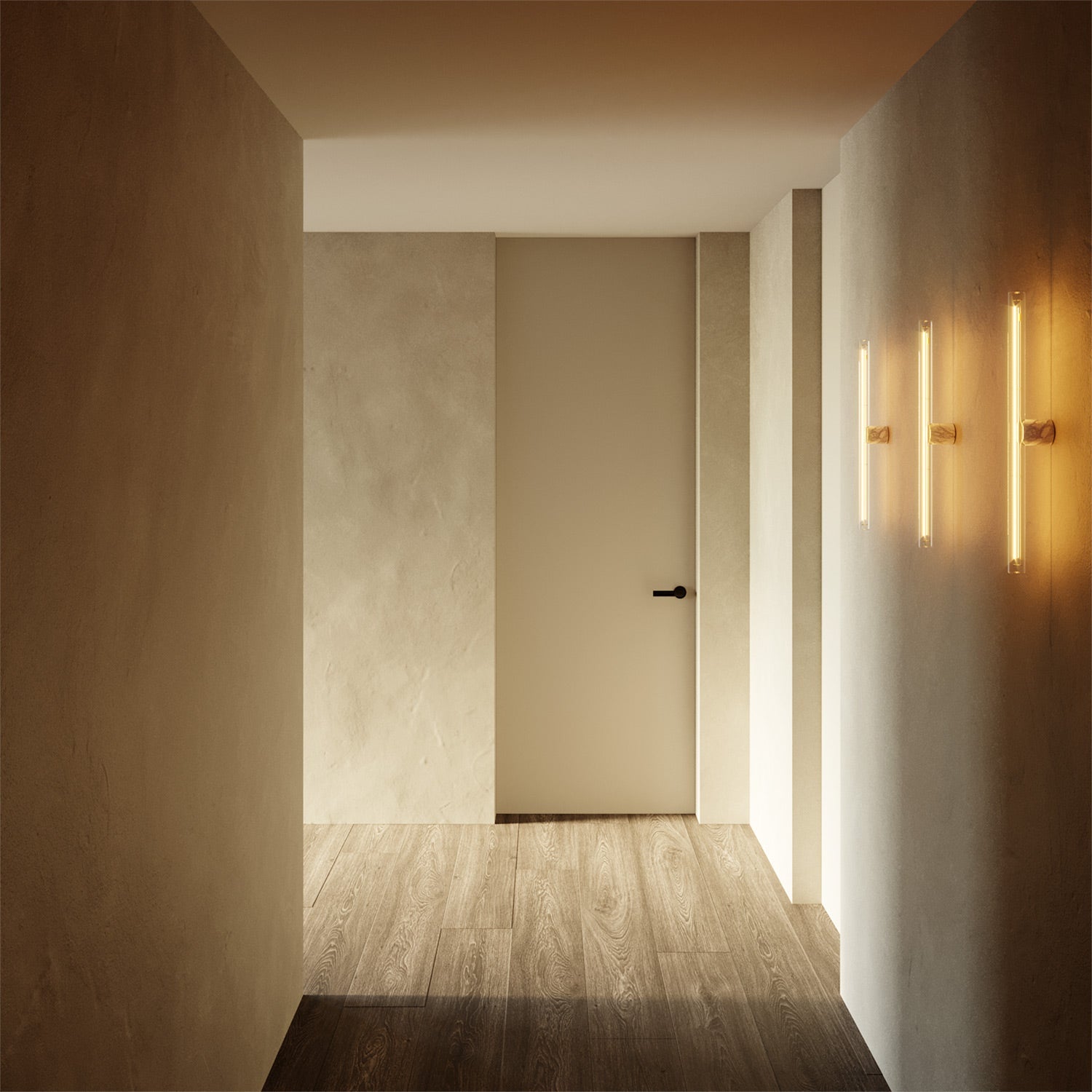Lampada esse14 da parete o soffitto per lampadina LED S14d - Waterproof IP44 - Effetto White marble
