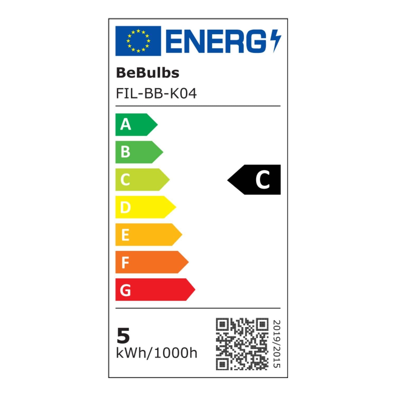 Lampadina LED Camo G125 4,8W 806Lm E27 2700K Dimmerabile - Bianco