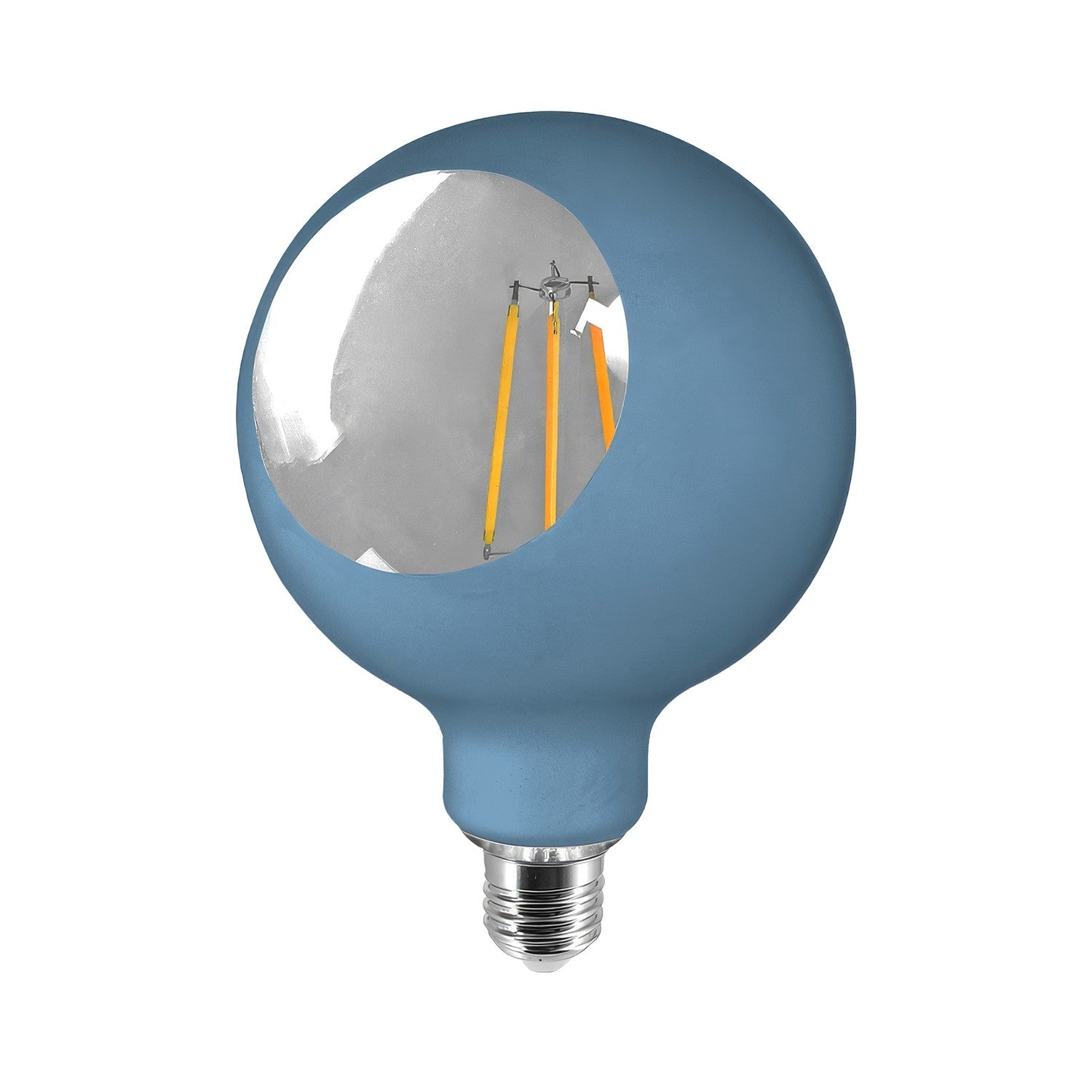 Lampadina LED Camo G125 4,8W 806Lm E27 2700K Dimmerabile - Blu