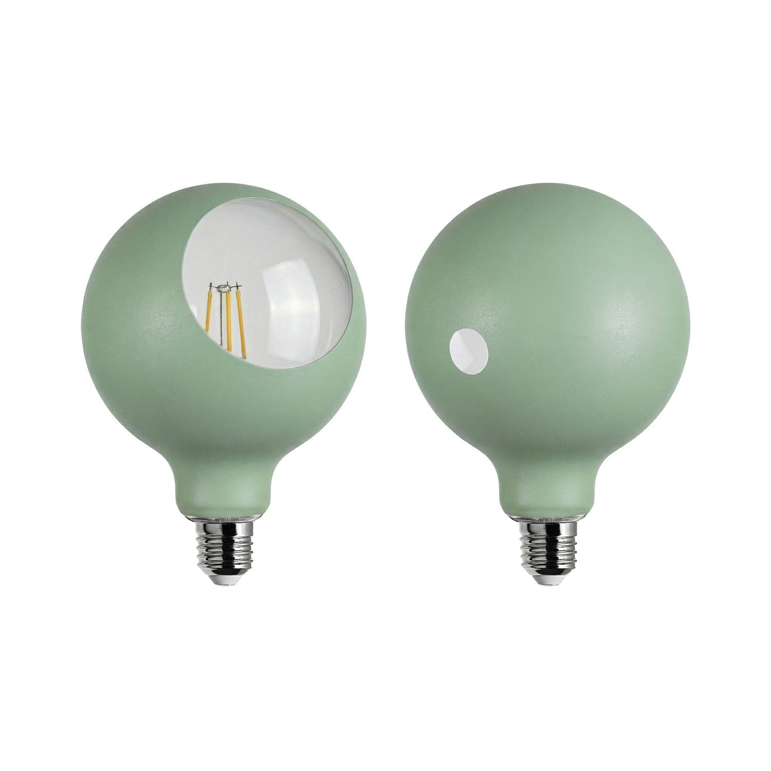 Lampadina LED Camo G125 4,8W 806Lm E27 2700K Dimmerabile - Verde