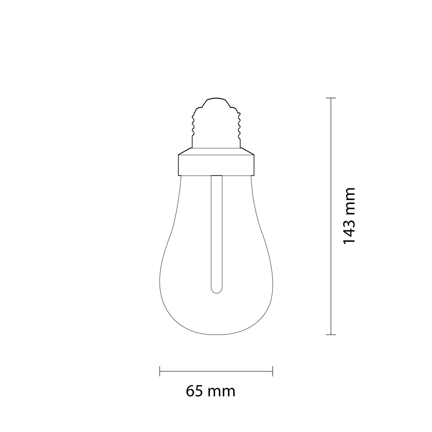 Lampadina LED Plumen 002
