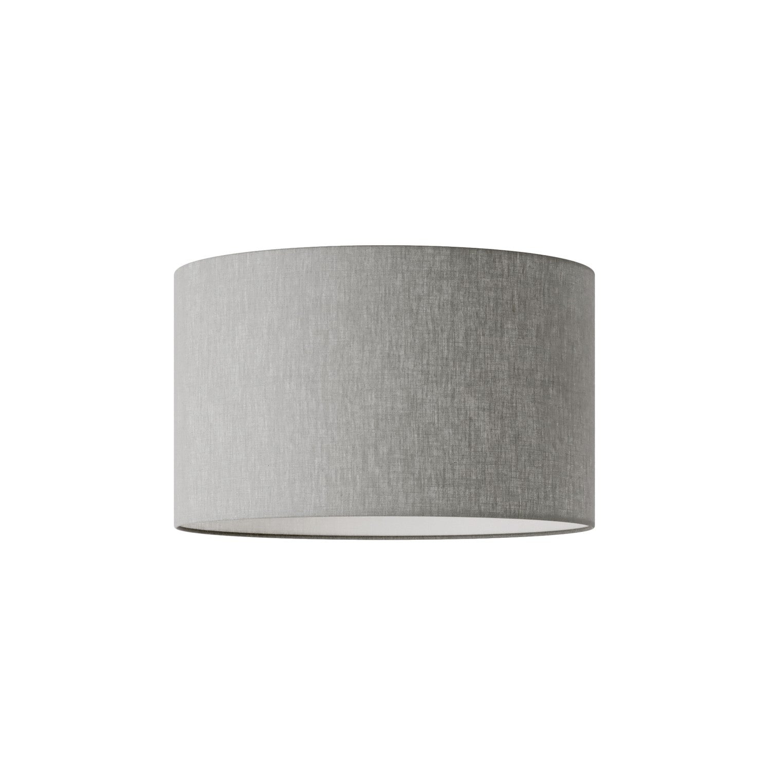 Paralume Cilindro L in tessuto con attacco E27 - Made in Italy - Camelot Grigio