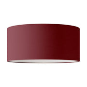 Paralume Cilindro XXL in tessuto con attacco E27 - Made in Italy - Aenal Bordeaux