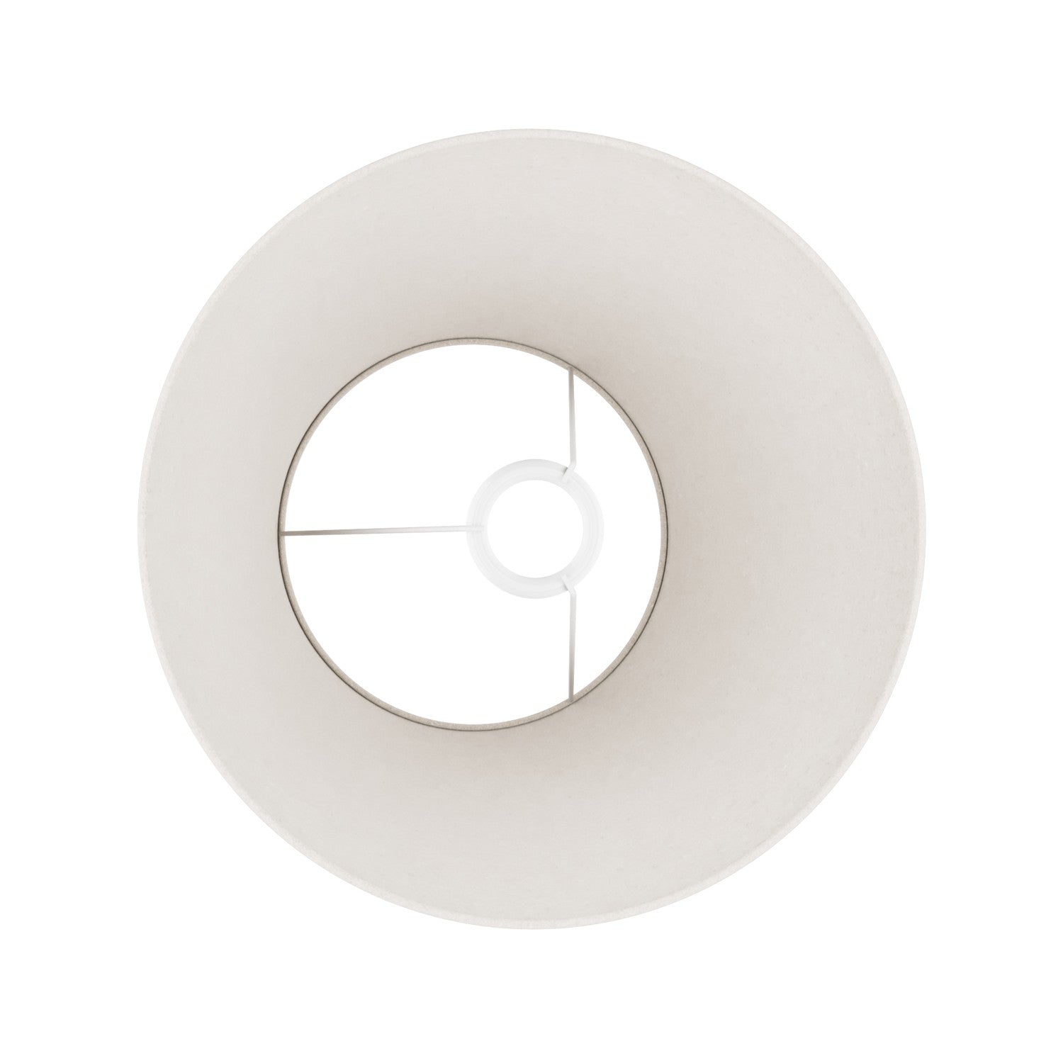 Paralume Impero M in tessuto per lampada da terra con attacco E27 - Made in Italy - Lana Sabbia