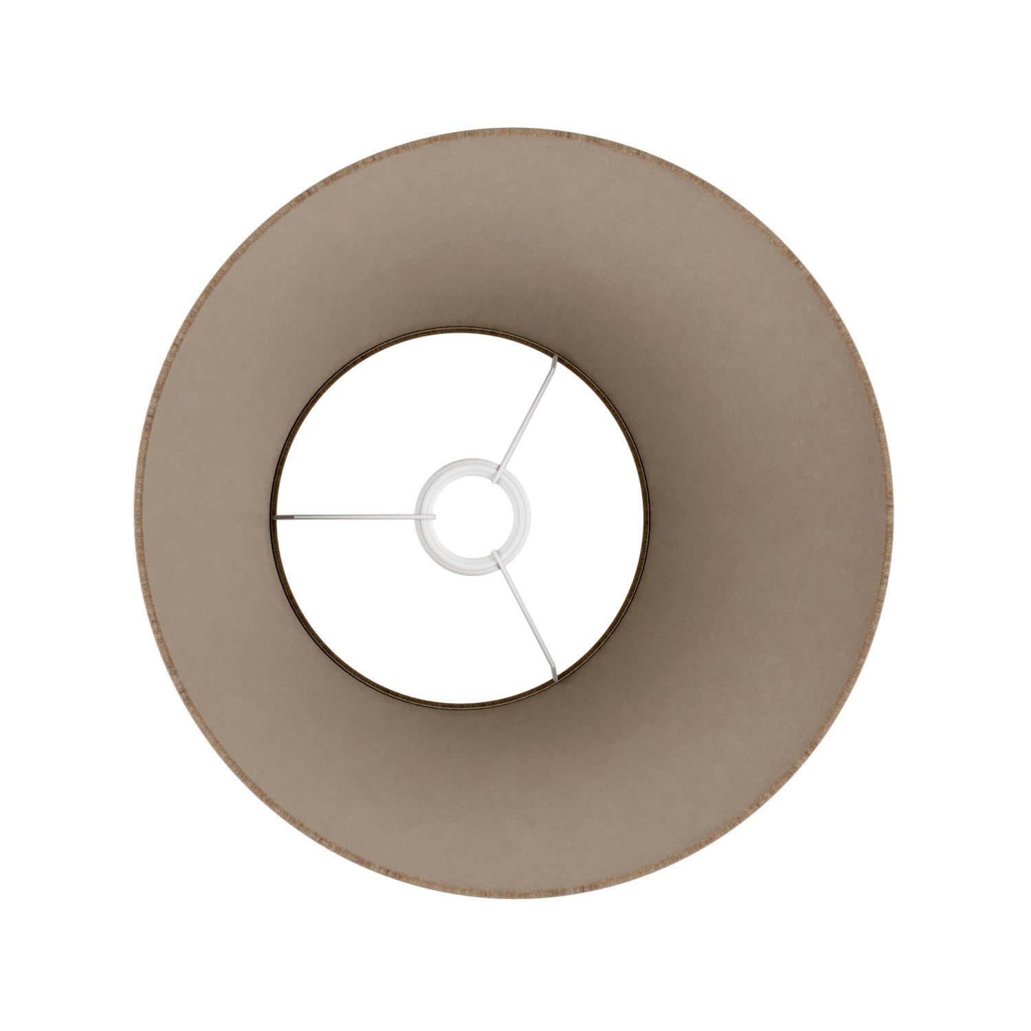 Paralume Impero M per sospensione con attacco E27 - Made in Italy - Lana Marrone