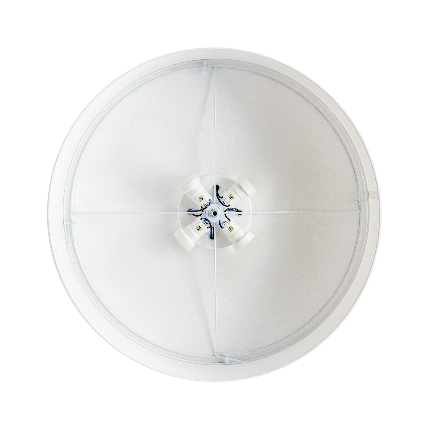 Plafoniera in tessuto Large Teletta antracite - Made in Italy