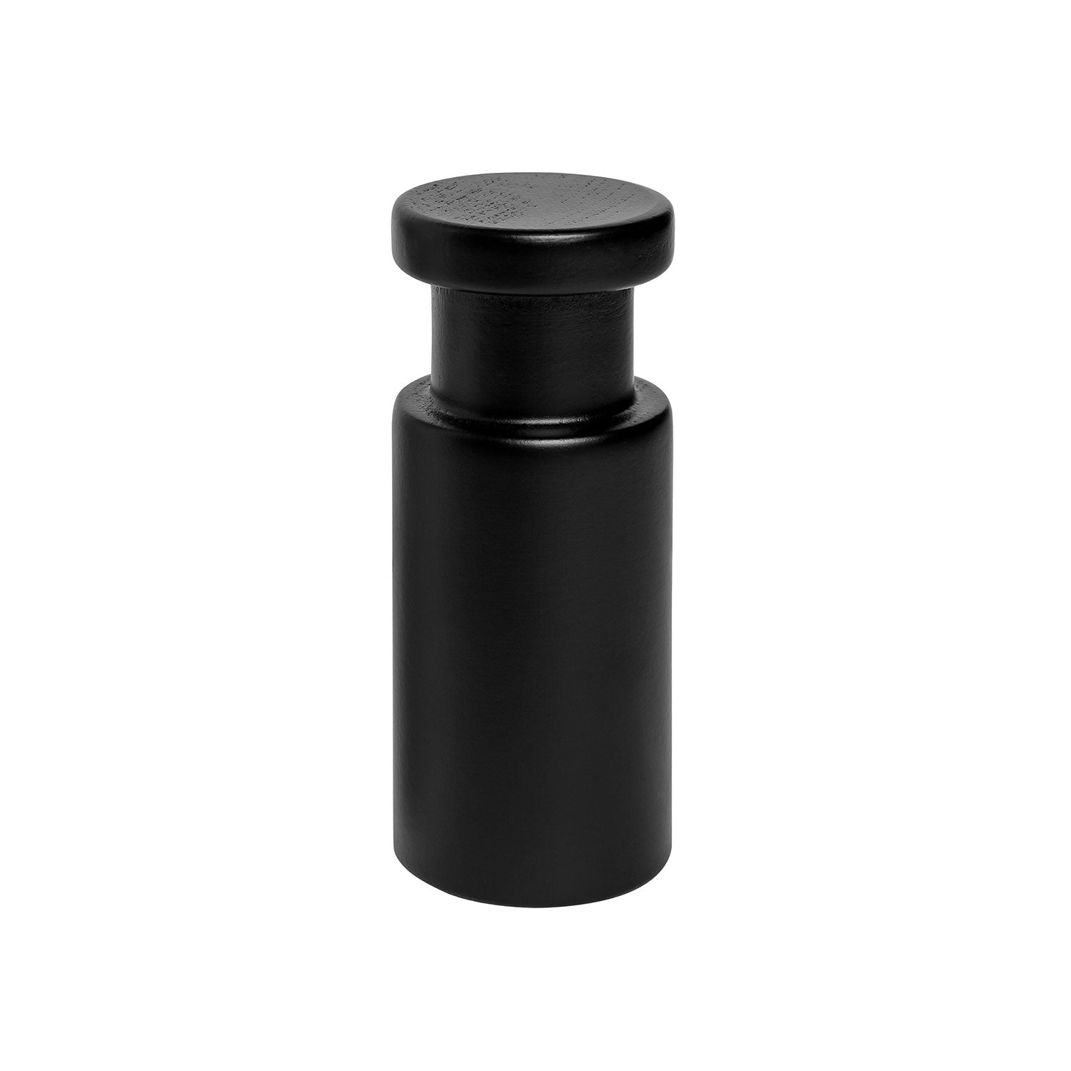 Rolé, passacavo in legno, fissaggio a parete per lampada a sospensione - Nero