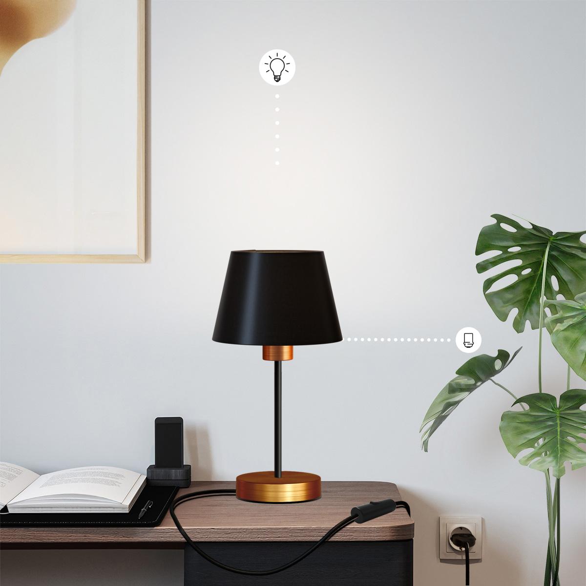 TABLE LAMP ALZALUCE 20CM LS CONFIG 11755