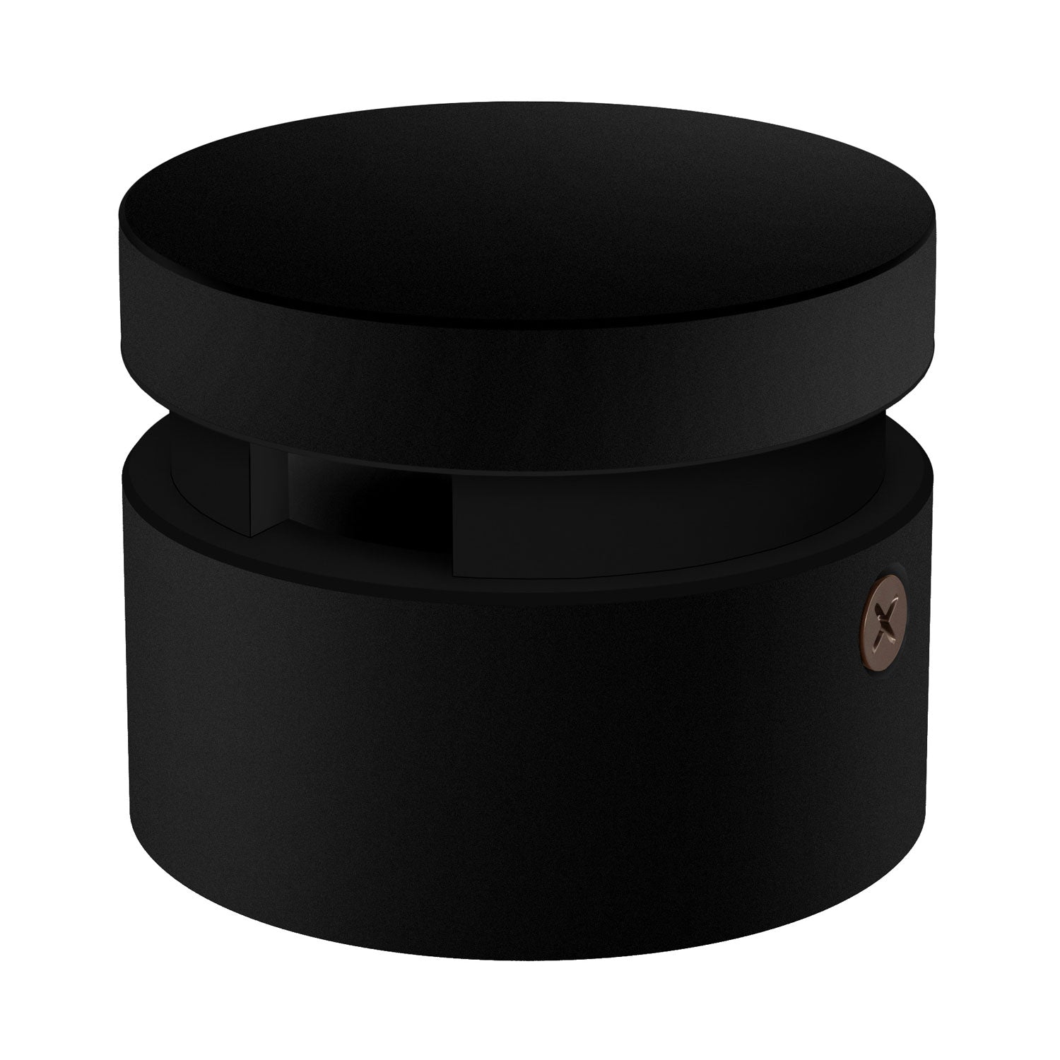 Terminale in legno per cavo per catenaria e sistema Filé. Made in Italy - Nero